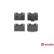 Brake Pad Set, disc brake P 54 048 Brembo, Thumbnail 2