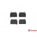 Brake Pad Set, disc brake P 54 052 Brembo, Thumbnail 2