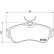 Brake Pad Set, disc brake P 56 022 Brembo, Thumbnail 2