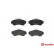 Brake Pad Set, disc brake P 56 022 Brembo, Thumbnail 3