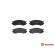 Brake Pad Set, disc brake P 56 023 Brembo, Thumbnail 2