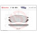 Brake Pad Set, disc brake P 56 023 Brembo, Thumbnail 3