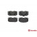 Brake Pad Set, disc brake P 56 025 Brembo, Thumbnail 3