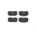 Brake Pad Set, disc brake P 56 025 Brembo, Thumbnail 3