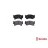 Brake Pad Set, disc brake P 56 026 Brembo, Thumbnail 2