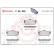 Brake Pad Set, disc brake P 56 029 Brembo, Thumbnail 3