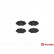 Brake Pad Set, disc brake P 56 032 Brembo, Thumbnail 3