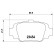 Brake Pad Set, disc brake P 56 032 Brembo, Thumbnail 3