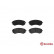 Brake Pad Set, disc brake P 56 039 Brembo, Thumbnail 3