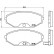 Brake Pad Set, disc brake P 56 045 Brembo, Thumbnail 2