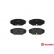 Brake Pad Set, disc brake P 56 045 Brembo, Thumbnail 3