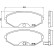 Brake Pad Set, disc brake P 56 045 Brembo, Thumbnail 3