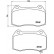 Brake Pad Set, disc brake P 56 047 Brembo, Thumbnail 2