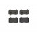 Brake Pad Set, disc brake P 56 047 Brembo