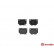 Brake Pad Set, disc brake P 56 054 Brembo, Thumbnail 3