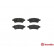 Brake Pad Set, disc brake P 56 060 Brembo, Thumbnail 2