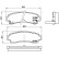 Brake Pad Set, disc brake P 56 063 Brembo, Thumbnail 3