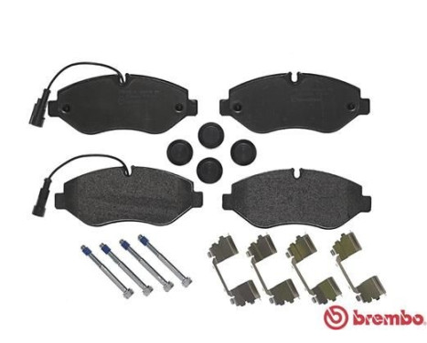 Brake Pad Set, disc brake P 56 066 Brembo, Image 2