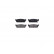 Brake Pad Set, disc brake P 56 067 Brembo