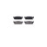 Brake Pad Set, disc brake P 56 067 Brembo, Thumbnail 3