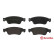 Brake Pad Set, disc brake P 56 080 Brembo, Thumbnail 3