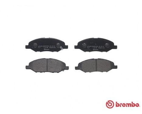 Brake Pad Set, disc brake P 56 088 Brembo, Image 3