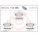 Brake pad set, disc brake P 56 098E Brembo, Thumbnail 2