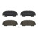 Brake Pad Set, disc brake P 56 099 Brembo, Thumbnail 3