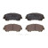 Brake Pad Set, disc brake P 56 100 Brembo, Thumbnail 5