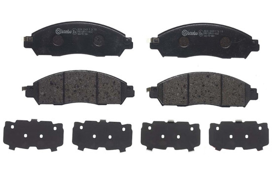 Brake Pad Set, disc brake P 56 118 Brembo
