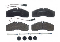 Brake Pad Set, disc brake P 56 123 Brembo