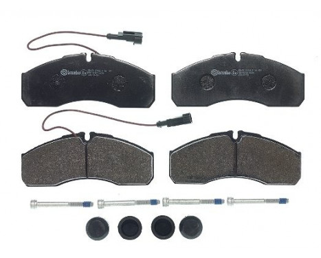 Brake Pad Set, disc brake P 56 123 Brembo