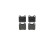 Brake Pad Set, disc brake P 59 014 Brembo, Thumbnail 3