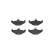 Brake Pad Set, disc brake P 59 026 Brembo, Thumbnail 3