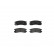 Brake Pad Set, disc brake P 59 027 Brembo