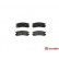Brake Pad Set, disc brake P 59 027 Brembo, Thumbnail 2