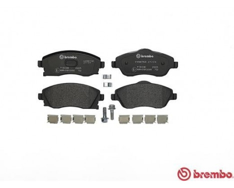 Brake Pad Set, disc brake P 59 036 Brembo, Image 2