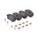 Brake Pad Set, disc brake P 59 036 Brembo, Thumbnail 4