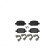 Brake Pad Set, disc brake P 59 037 Brembo, Thumbnail 3