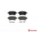 Brake Pad Set, disc brake P 59 040 Brembo, Thumbnail 2