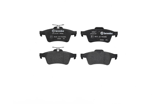 Brake Pad Set, disc brake P 59 042 Brembo