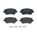 Brake Pad Set, disc brake P 59 050 Brembo, Thumbnail 3
