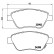 Brake Pad Set, disc brake P 59 051 Brembo, Thumbnail 3