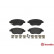 Brake Pad Set, disc brake P 59 052 Brembo, Thumbnail 2