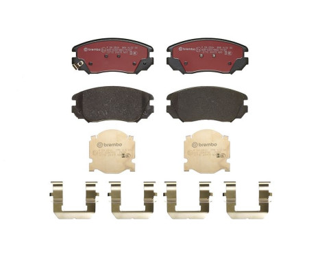 Brake pad set, disc brake P 59 054X Brembo, Image 4