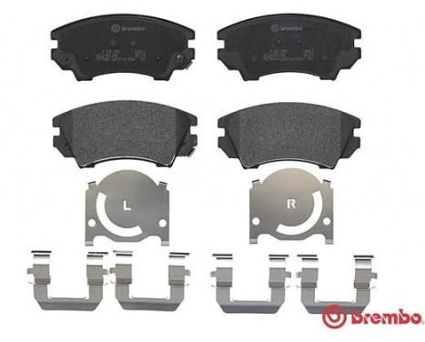 Brake Pad Set, disc brake P 59 055 Brembo, Image 2