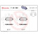 Brake Pad Set, disc brake P 59 060 Brembo, Thumbnail 3