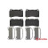 Brake Pad Set, disc brake P 59 079 Brembo