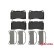 Brake Pad Set, disc brake P 59 079 Brembo, Thumbnail 3