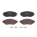 Brake Pad Set, disc brake P 59 082 Brembo, Thumbnail 5